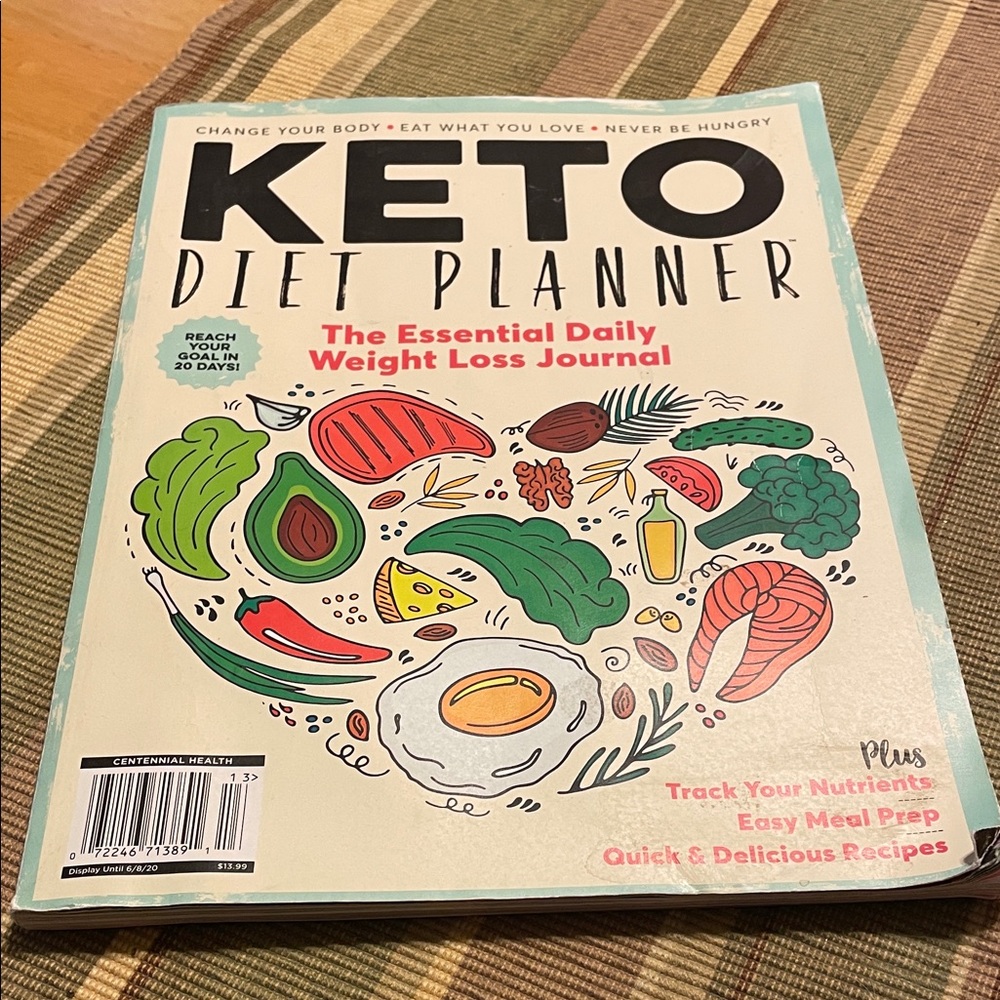 Keto Diet Planner Journal